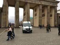 Der Rautenexpress am Brandenburger Tor